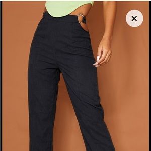 Black Cutout Pants | Euphoria